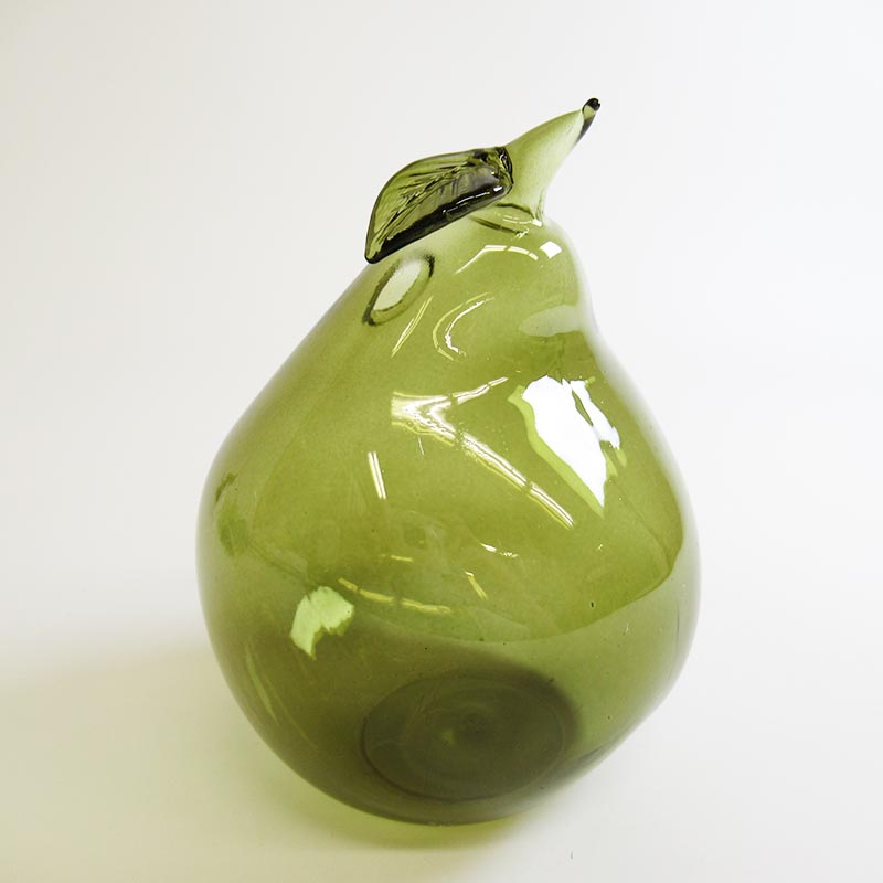 DECO Glass Pear/I04-3139